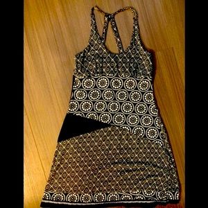 Black and white Prana Dress